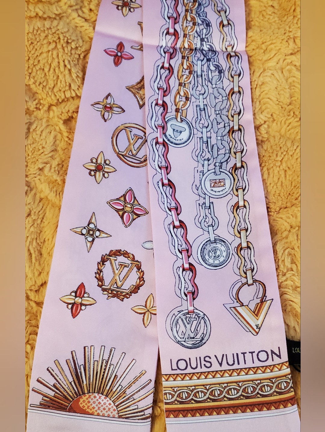 100 Silk Bag Twilly Scarf Hairtie